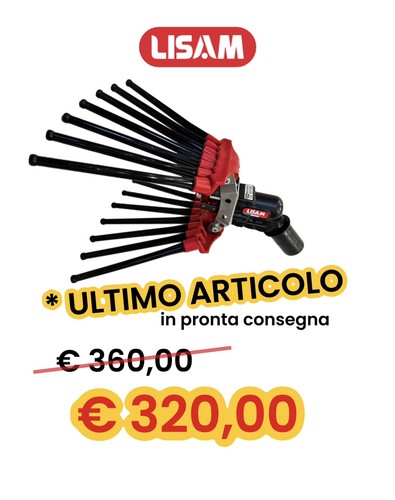 Lisam turbo abbacchiatore - lisam, x