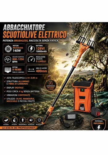Abbacchiatore scuotiolive - abbacchiatore,